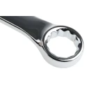 RS PRO Combination Spanner 27 mm, 335mm Overall Length, Chrome Vanadium Steel, Chrome Finish 495-3605