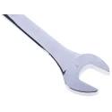 RS PRO Combination Spanner 27 mm, 335mm Overall Length, Chrome Vanadium Steel, Chrome Finish 495-3605