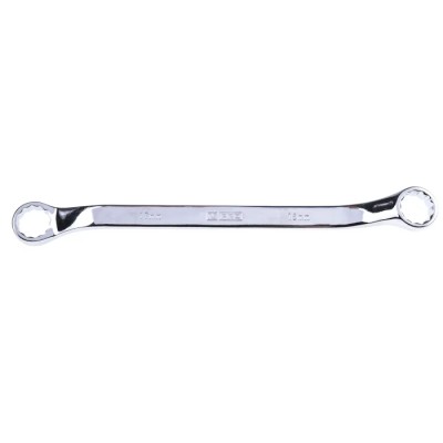 RS PRO Offset Ring Spanner 16 to 17 mm² Chrome Vanadium Steel Chrome Finish 237mm Length 495-3891