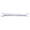 RS PRO Double Ended Open Spanner Metric 8 x 10 mm, Chrome Vanadium Steel, Chrome Finish, 135mm Length 495-3841