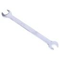 RS PRO Double Ended Open Spanner Metric 8 x 10 mm, Chrome Vanadium Steel, Chrome Finish, 135mm Length 495-3841