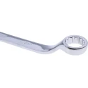 RS PRO Offset Ring Spanner 16 to 17 mm² Chrome Vanadium Steel Chrome Finish 237mm Length 495-3891