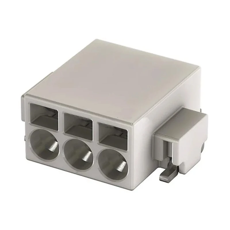 HARTING Har-Flexicon Series PCB Terminal Block 2-Contact 2.54 mm Pitch Through Hole Horizontal White 160V 8.4A 14010213110160