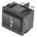TE Connectivity Gemini A Series DPDT Rocker Switch Panel 10A 125VAC 6A 250VAC On-Off-On (On)-Off-(On) 2-1634200-6