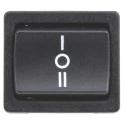 TE Connectivity Gemini A Series DPDT Rocker Switch Panel 10A 125VAC 6A 250VAC On-Off-On (On)-Off-(On) 2-1634200-6