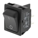 TE Connectivity DPST On-Off On-Off Rocker Switch Panel 10A 28V DC Polyamide Housing 1634201-2
