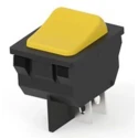 TE Connectivity Illuminated DPST On-Off On-Off Rocker Switch Panel 10A Polyamide 66 Housing 1634201-6