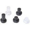 MEC Black Modular Switch Cap for Use with 3F Series Push Button Switch 1S09-19.0