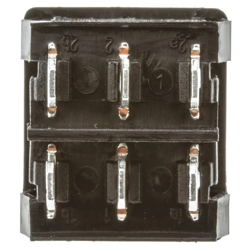 TE Connectivity DPDT On-Off-On Rocker Switch Panel 1-1634200-7 10A, IP66, Panel Mount