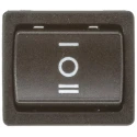 TE Connectivity DPDT On-Off-On Rocker Switch Panel 1-1634200-7 10A, IP66, Panel Mount