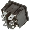 TE Connectivity DPDT On-Off-On Rocker Switch Panel 1-1634200-7 10A, IP66, Panel Mount