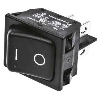 TE Connectivity DPST On-Off On-Off Rocker Switch Panel 1634201-3