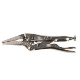 Irwin VISE-GRIP 1-Piece Long Nose Locking Plier, Steel, Chrome Finish, 150mm T1402EL4