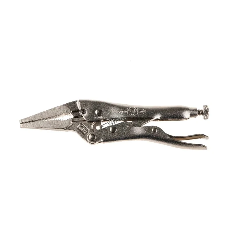 Irwin VISE-GRIP 1-Piece Long Nose Locking Plier, Steel, Chrome Finish, 150mm T1402EL4