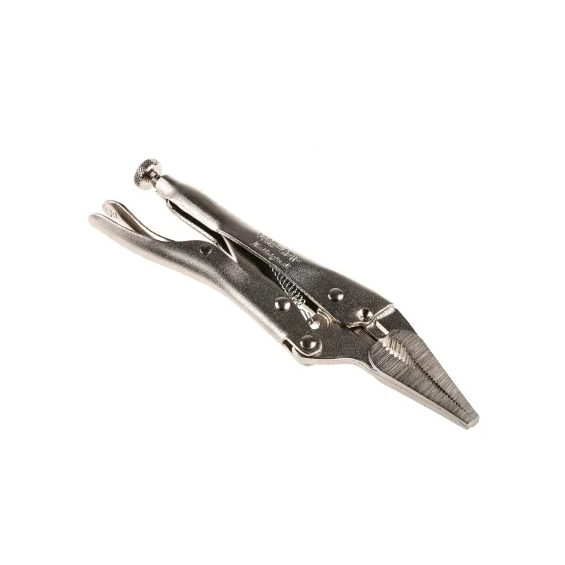 Irwin VISE-GRIP 1-Piece Long Nose Locking Plier, Steel, Chrome Finish, 150mm T1402EL4