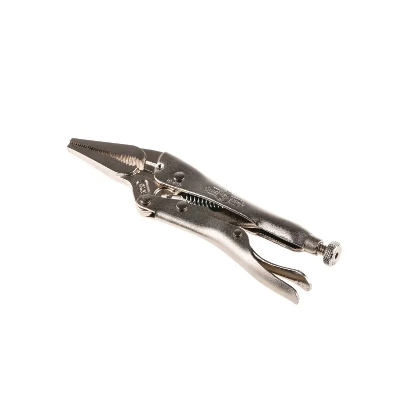 Irwin VISE-GRIP 1-Piece Long Nose Locking Plier, Steel, Chrome Finish, 150mm T1402EL4