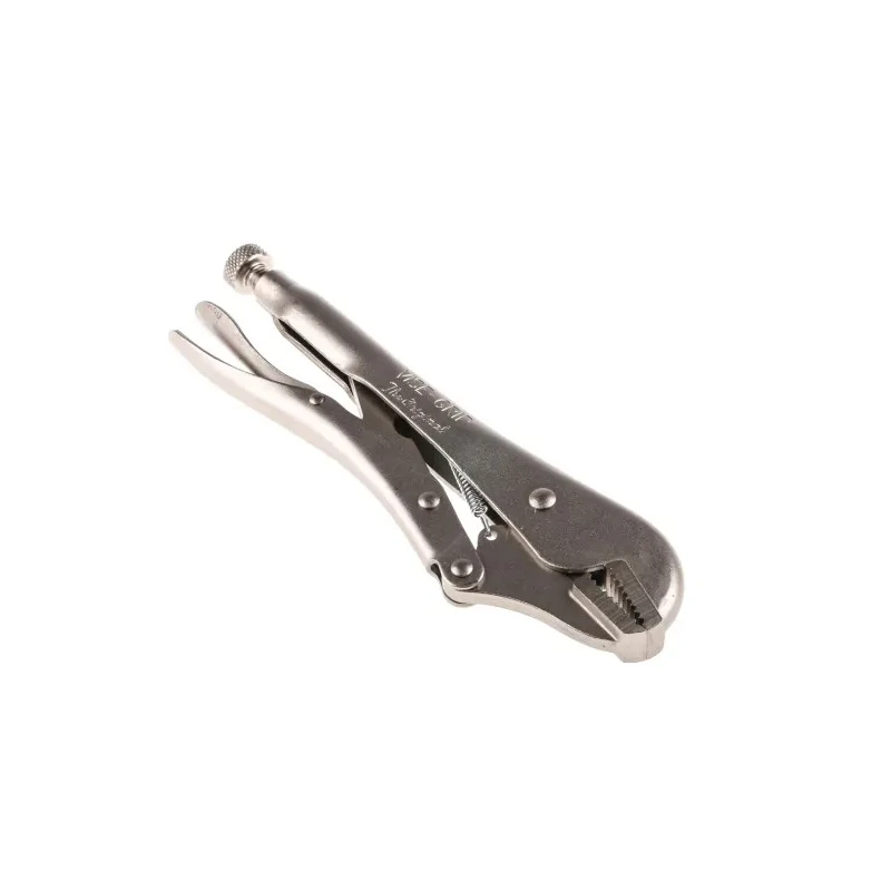 Irwin Locking Plier Straight Jaw, Steel Material, Chrome Finish, 250mm Overall Length T0102EL4