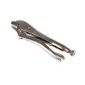 Irwin Locking Plier Straight Jaw, Steel Material, Chrome Finish, 250mm Overall Length T0102EL4
