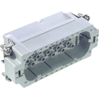 EPIC Heavy Duty Power Connector Insert 10A 250V 40 Contacts Male H-D Series 11265200