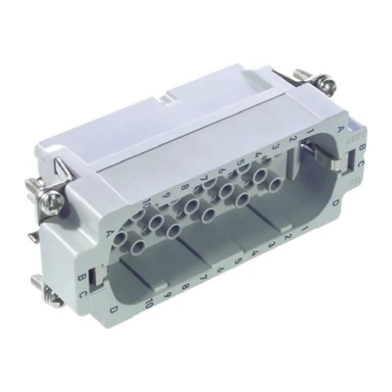 EPIC Heavy Duty Power Connector Insert 10A 250V 40 Contacts Male H-D Series 11265200