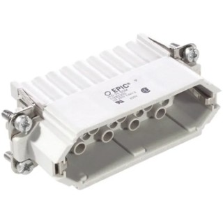 EPIC Heavy Duty Power Connector Insert 10A 250V Cable Mount IP65 26 Contacts H-D Series 11282300