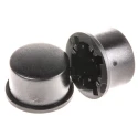 MEC Modular Switch Cap Black Polyphenylene Sulphide for Use with 3F Series Push Button Switch 1U09