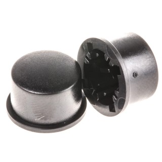 MEC Modular Switch Cap Black Polyphenylene Sulphide for Use with 3F Series Push Button Switch 1U09