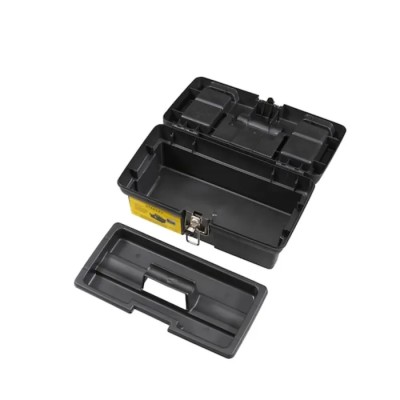 Stanley Plastic Tool Box Yellow Black 320mm Length 130mm Width 180mm Height 1-92-064