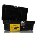 Stanley Plastic Tool Box Yellow Black 320mm Length 130mm Width 180mm Height 1-92-064