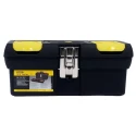 Stanley Plastic Tool Box Yellow Black 320mm Length 130mm Width 180mm Height 1-92-064