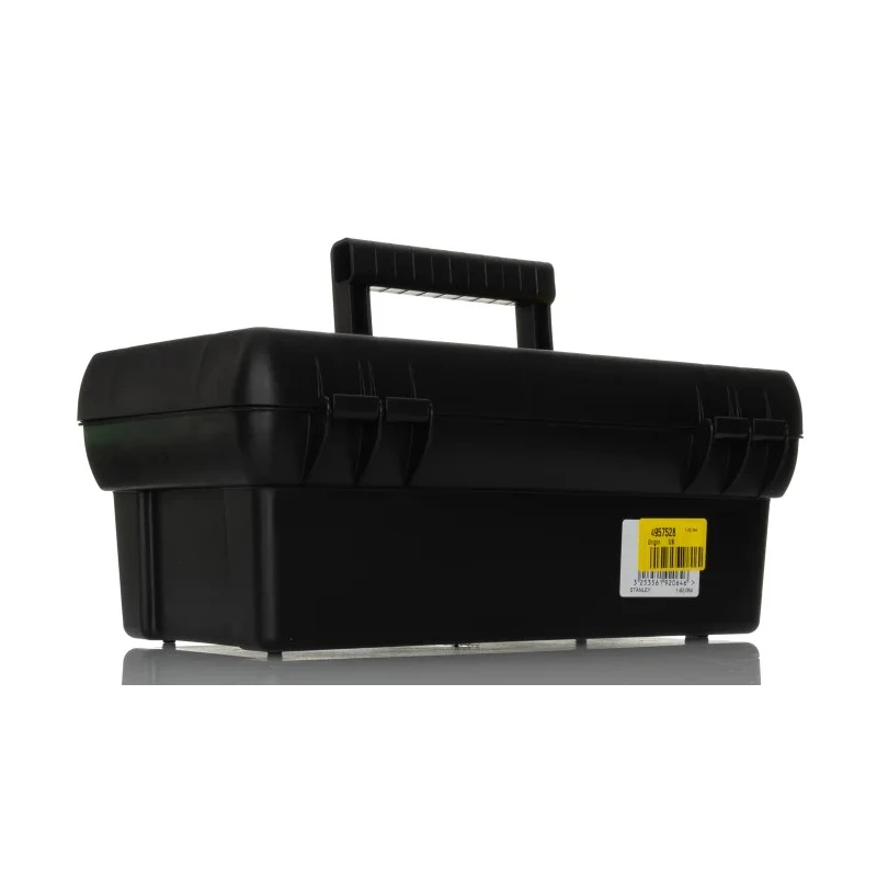 Stanley Plastic Tool Box Yellow Black 320mm Length 130mm Width 180mm Height 1-92-064