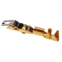 TE Connectivity AMPMODU Series Female Crimp Terminal, 30 AWG Min, 28 AWG Max, Gold Plated Contact 87191-1