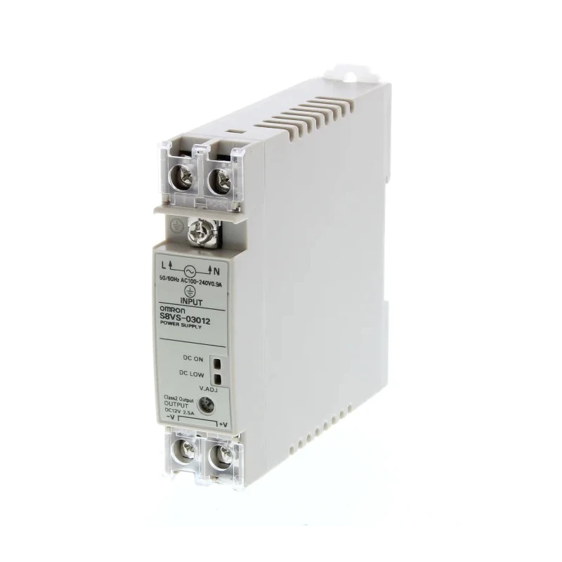Omron Switched Mode DIN Rail Power Supply 30W, 12V DC, 2.5A Output, 85-264V AC Input S8VS