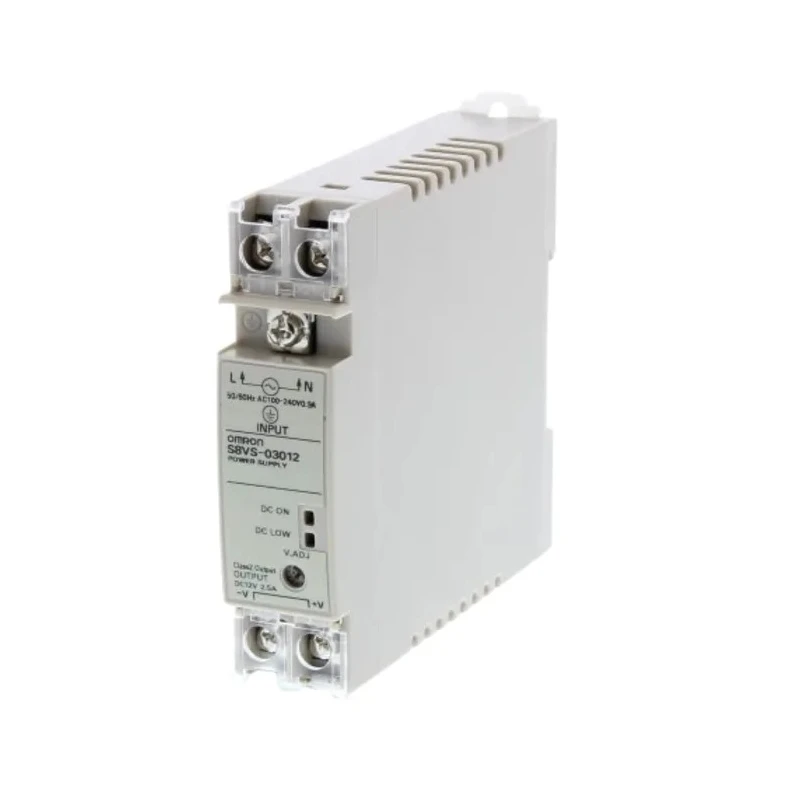 Omron Switched Mode DIN Rail Power Supply 30W, 12V DC, 2.5A Output, 85-264V AC Input S8VS