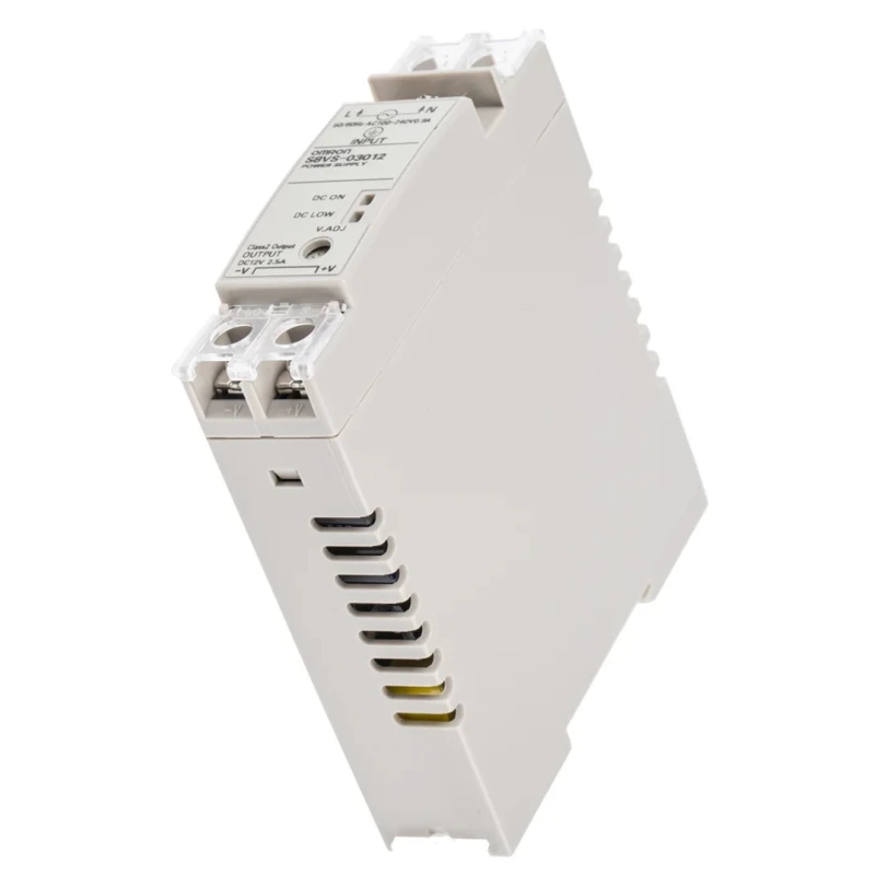 Omron Switched Mode DIN Rail Power Supply 30W, 12V DC, 2.5A Output, 85-264V AC Input S8VS