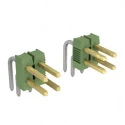 TE Connectivity AMPMODU MOD II Series Straight Through Hole Pin Header, 50 Contacts, 2.54 mm Pitch, 1 Row 5-826646-0