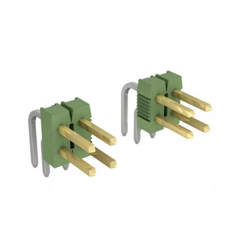TE Connectivity AMPMODU MOD II Series Straight Through Hole Pin Header, 50 Contacts, 2.54 mm Pitch, 1 Row 5-826646-0
