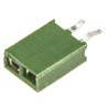 TE Connectivity AMPMODU HV100 Series Straight Through Hole PCB Socket 2-Contact 1 Row 2.54 mm Pitch Solder HV100