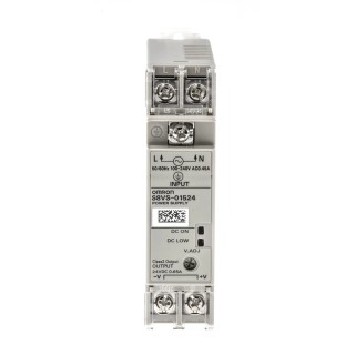 Omron Switched Mode DIN Rail Power Supply 264V AC Input 24V DC 650 mA Output 15W S8VS