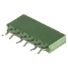 TE Connectivity AMPMODU HV100 Series 6-Contact 1 Row Through Hole Straight PCB Socket 2.54 mm Pitch HV100