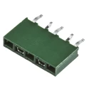 TE Connectivity AMPMODU HV100 Series Straight Through Hole PCB Socket, 5-Contact, 1 Row, 2.54 mm Pitch Solder HV100