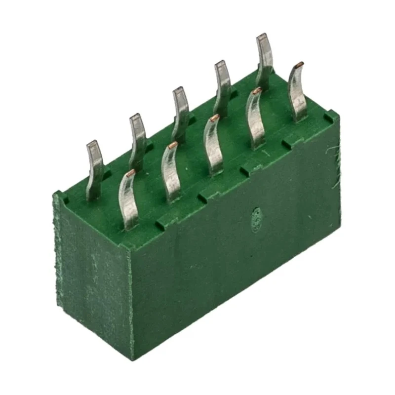 TE Connectivity AMPMODU HV100 Series 10-Contact 2-Row 2.54mm Pitch Straight Through Hole PCB Socket HV100