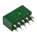 TE Connectivity AMPMODU HV100 Series 10-Contact 2-Row 2.54mm Pitch Straight Through Hole PCB Socket HV100
