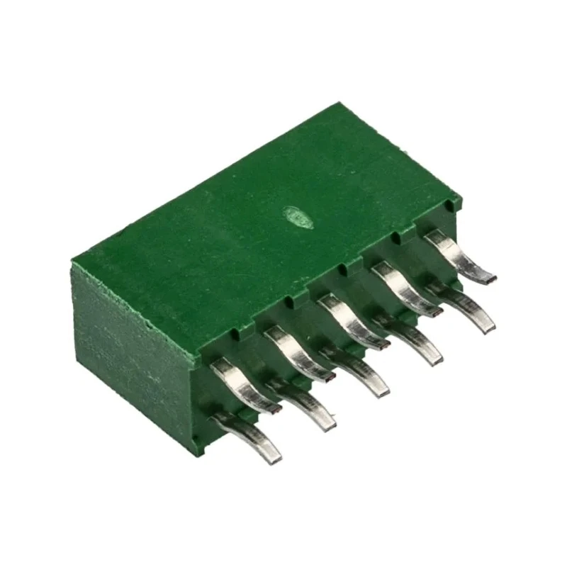 TE Connectivity AMPMODU HV100 Series 10-Contact 2-Row 2.54mm Pitch Straight Through Hole PCB Socket HV100