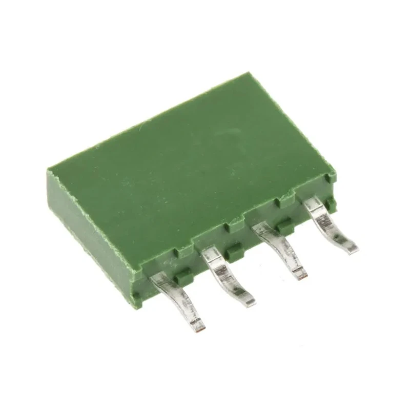 TE Connectivity AMPMODU Series Straight Through Hole PCB Socket, 4-Contact, 1 Row, 2.54 mm Pitch, 12A, Polyester HV100