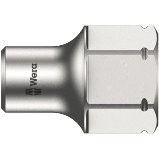 Wera 1/4 in Drive 5 mm Standard Hex Socket Chrome Vanadium Steel 9.5mm Length 05024163001