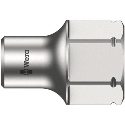 Wera 1/4 in Drive 5 mm Standard Hex Socket Chrome Vanadium Steel 9.5mm Length 05024163001