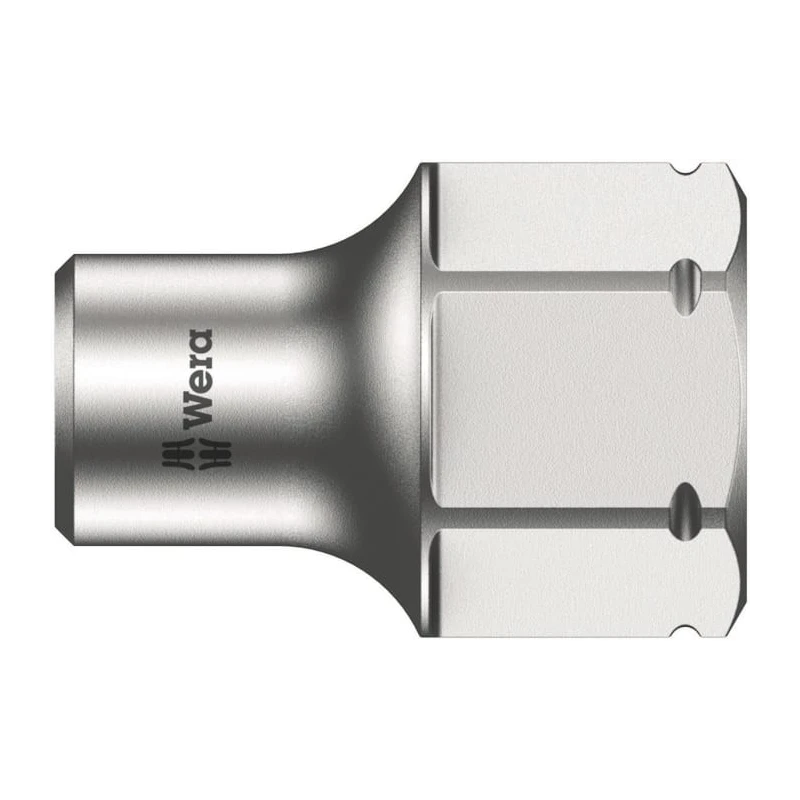 Wera 1/4 in Drive 5 mm Standard Hex Socket Chrome Vanadium Steel 9.5mm Length 05024163001
