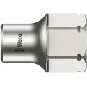 Wera 5.5 mm Standard Hex Socket with 1/4 in Drive Chrome Vanadium Steel 9.5mm Overall Length 05003668001