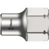 Wera 5.5 mm Standard Hex Socket with 1/4 in Drive Chrome Vanadium Steel 9.5mm Overall Length 05003668001